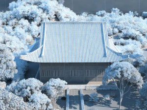 temple 3D Model