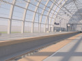 High speed railway 3D-Modell
