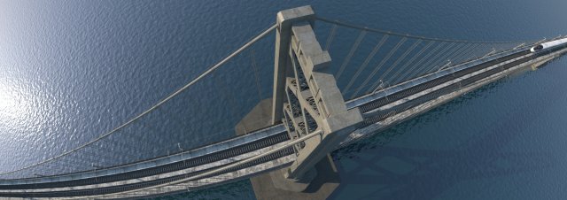 bridge Modelo 3D .c4d .max .obj .3ds .fbx .stl .blend 