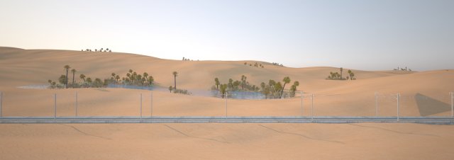 desert Modelo 3D .c4d .max .obj .3ds .fbx .stl .blend 