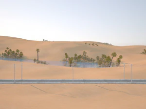 사막 3D 모델