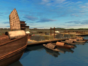 wharf 3D Model