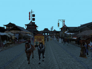 ancient market 3D Model
