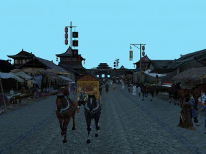 古代の市場 3Dモデル