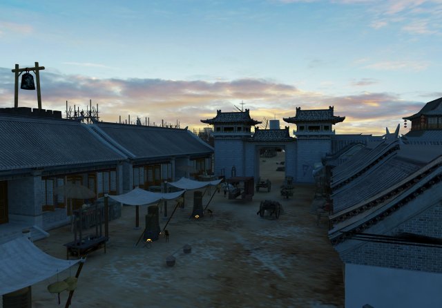 shipyard 3D Model .c4d .max .obj .3ds .fbx .stl .blend 