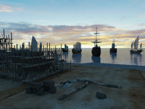 shipyard 3D Model