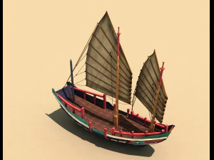 ancient ship 3D Model