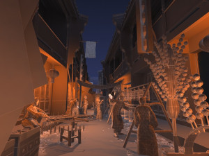 ancient street Modello 3D