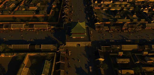 ancient city xi an 3D Модель .c4d .max .obj .3ds .fbx .stl .blend 