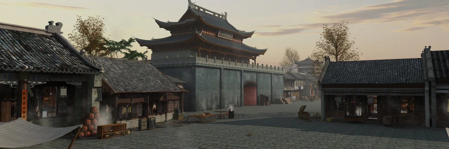 ancient construction 3D Model .c4d .max .obj .3ds .fbx .stl .blend