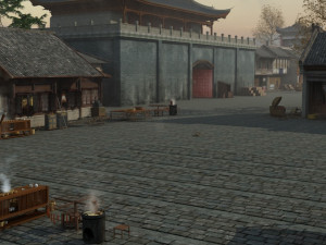 ancient construction 3Dモデル