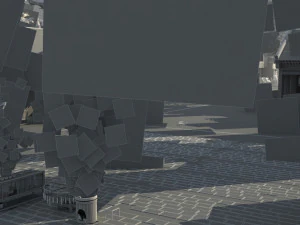 ancient construction 3D Model