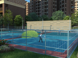tennis court 3Dモデル