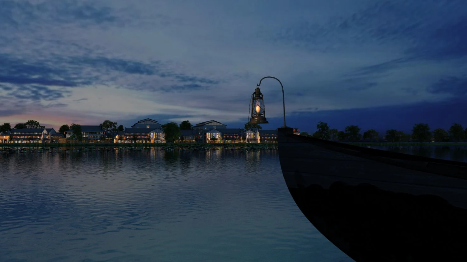 city night scene 3D Model .c4d .max .obj .3ds .fbx .stl .blend