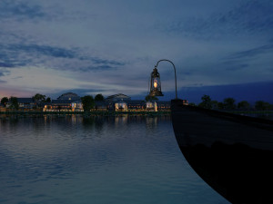 city night scene 3Dモデル