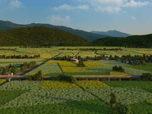 farmland Modèle 3D