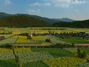 farmland 3D Model