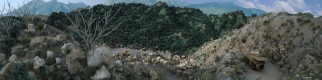 barren hill 3Dモデル .c4d .max .obj .3ds .fbx .stl .blend 
