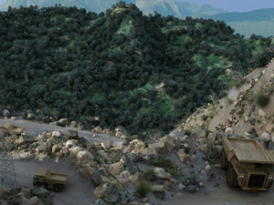 barren hill 3Dモデル