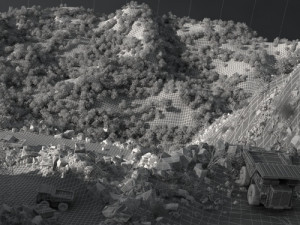 barren hill 3Dモデル