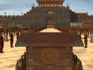 ancient city gate 3D 模型