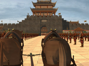 ancient city gate 3D Model
