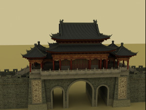 gatehouse 3D Model