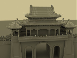 gatehouse 3D Model