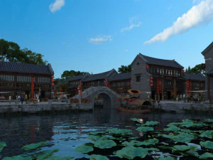 古代の建造物 3Dモデル