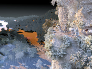 cliff horse team Modello 3D