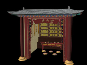 shrine 3D 模型