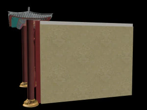 shrine 3D Model