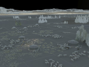 mongolia 3D 모델