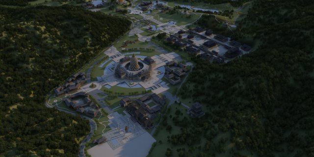 temple 3D मॉडल .c4d .max .obj .3ds .fbx .stl .blend 