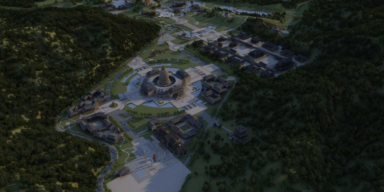 temple 3D Model .c4d .max .obj .3ds .fbx .stl .blend