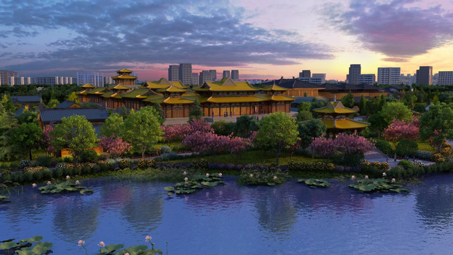 temple 3D Model .c4d .max .obj .3ds .fbx .stl .blend 