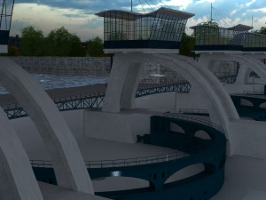 sluice 3D Model