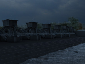 sluice Model 3D