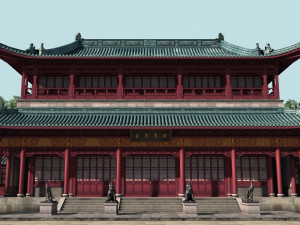 ancient garden 3Dモデル