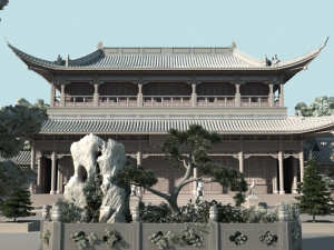 ancient garden 3Dモデル