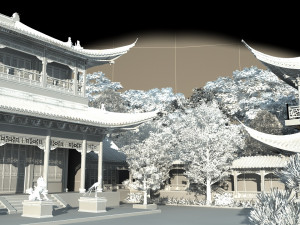 ancient garden 3D 모델