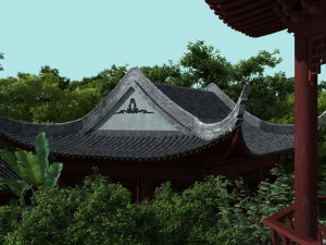 ancient garden 3D Модель