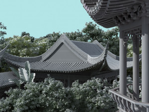 ancient garden 3D Модель