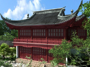 ancient garden Modelo 3D