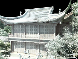 ancient garden 3D Model