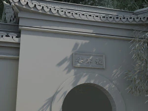 ancient garden 3D Model