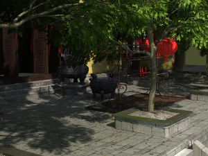 ancient garden 3D Model