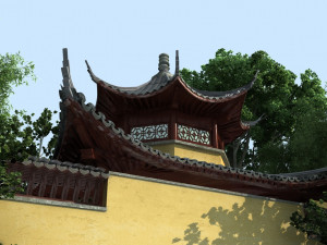ancient garden 3D Model