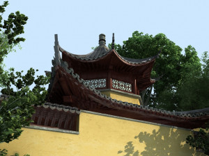ancient garden Modèle 3D