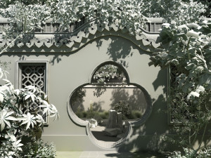 ancient garden Modèle 3D